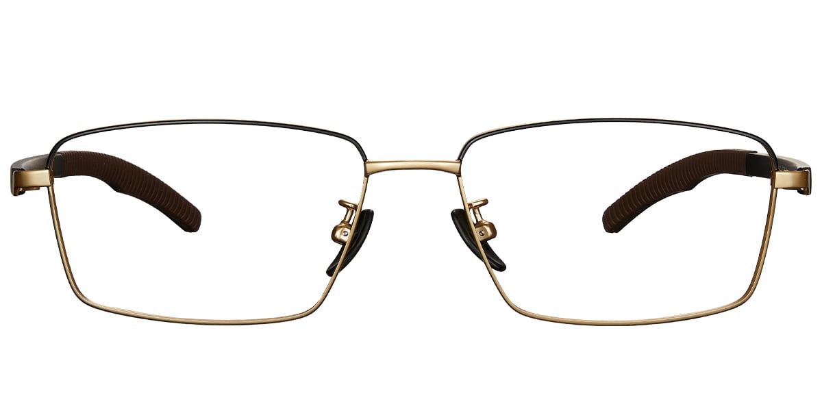 Rectangle Frame black-gold