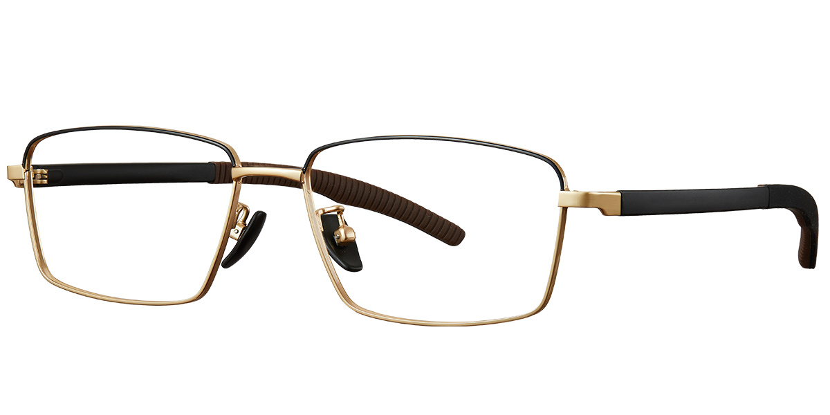 Rectangle Frame black-gold