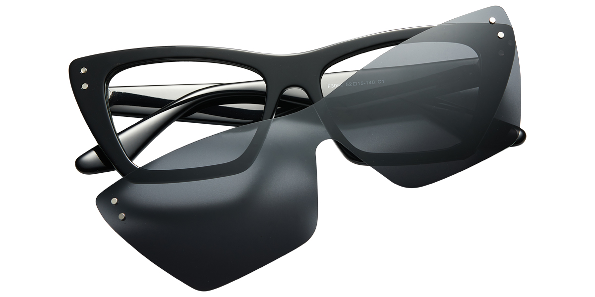 Acetate Square Frame black