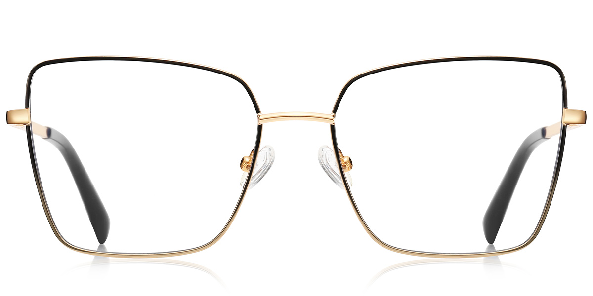 Square Frame black-gold