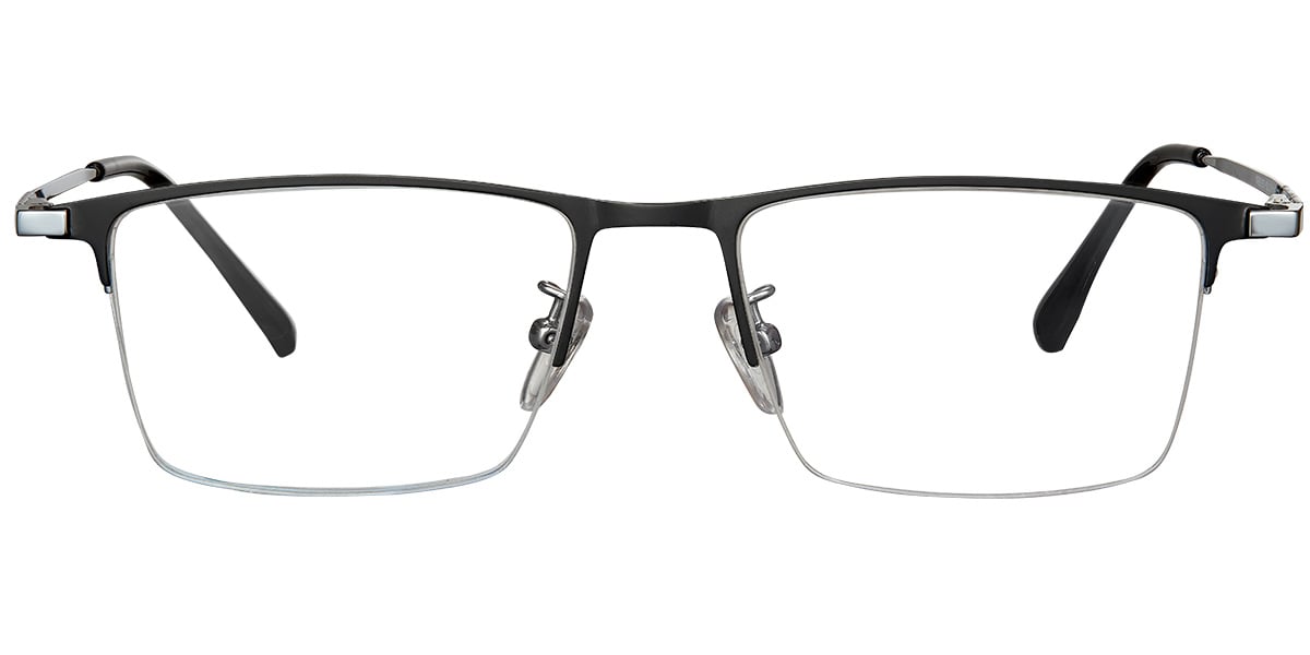 Rectangle Frame black-silver