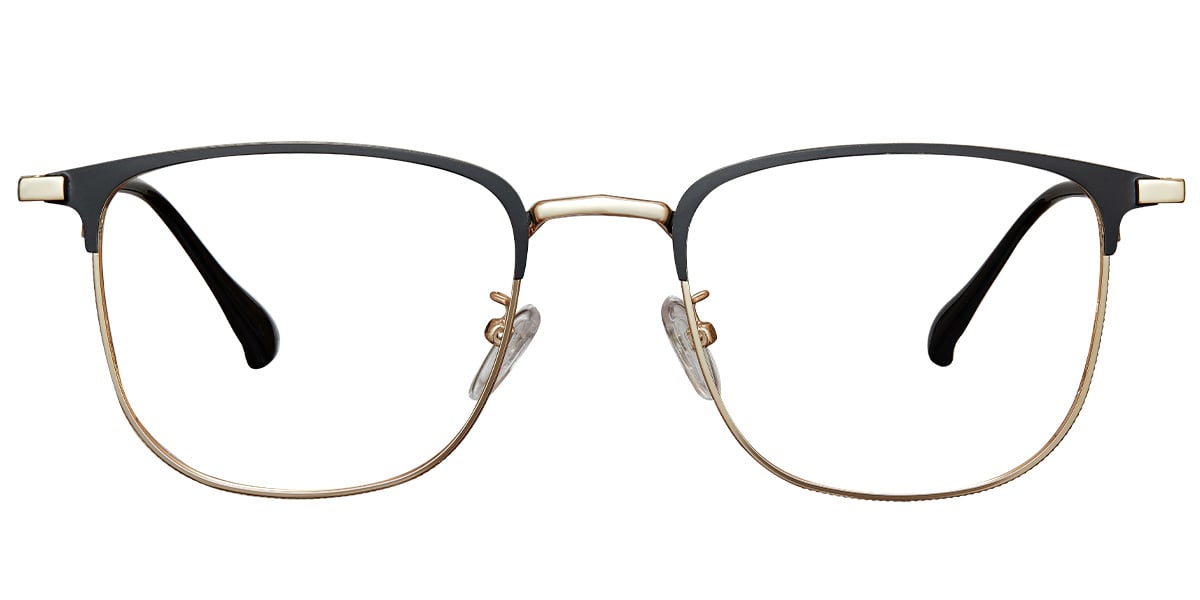 Square Frame black-gold