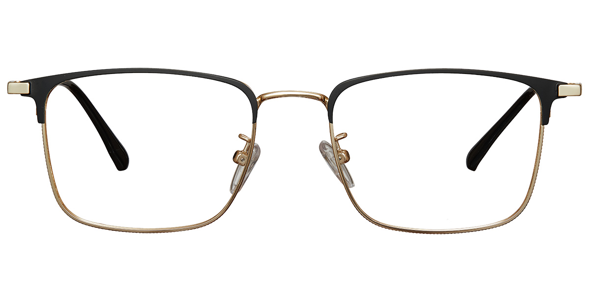 Square Frame black-gold