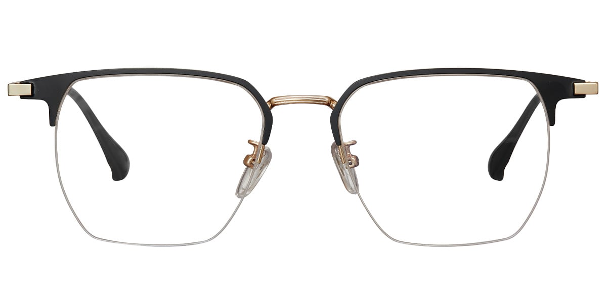 Square Frame black-gold