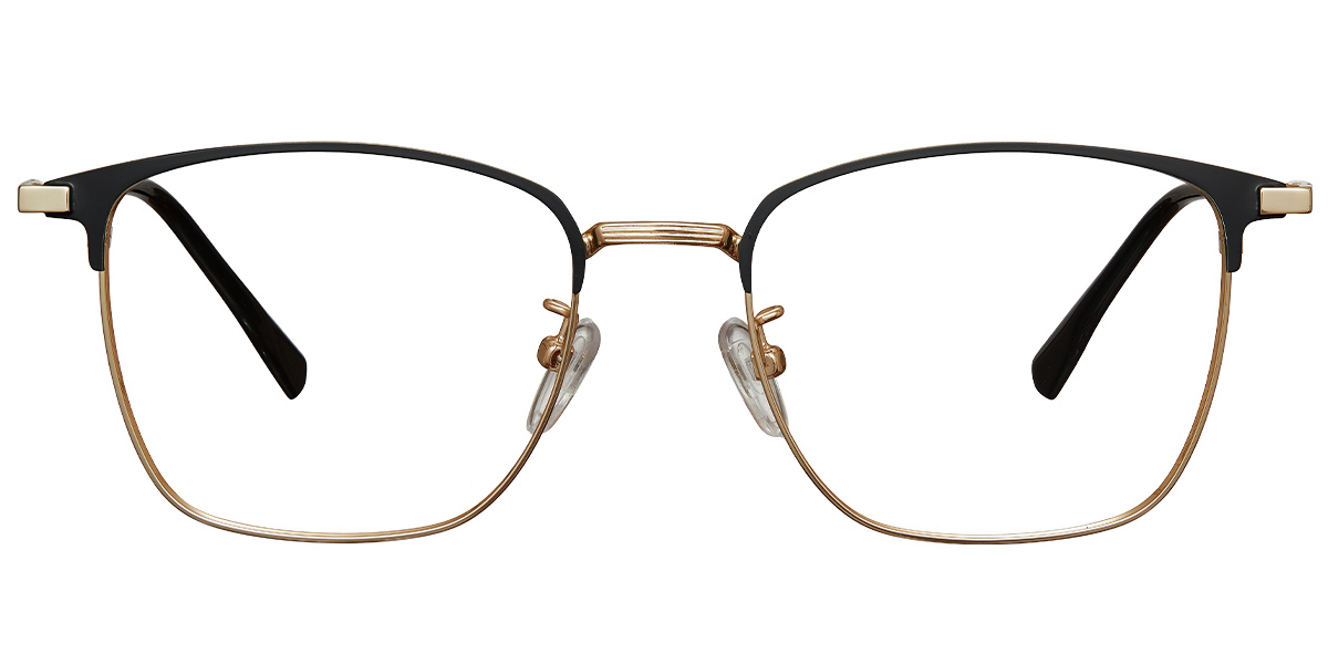 Square Frame black-gold