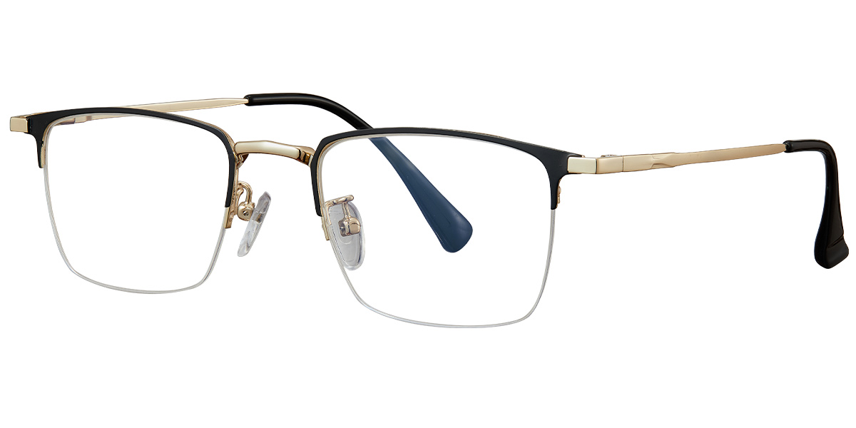 Rectangle Frame black-gold