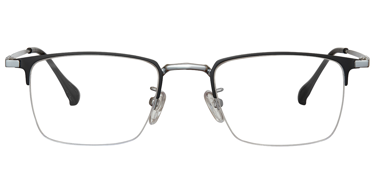 Rectangle Frame black-silver