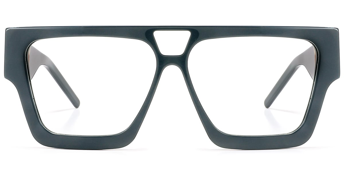 Acetate Aviator Frame dark_green