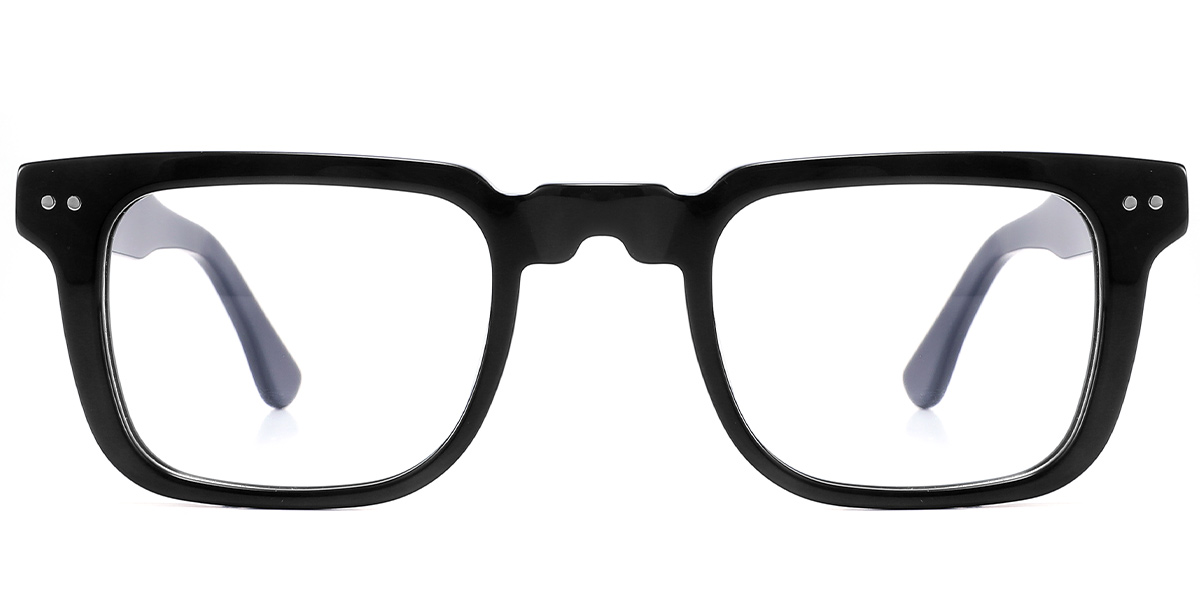 Acetate Square Frame black