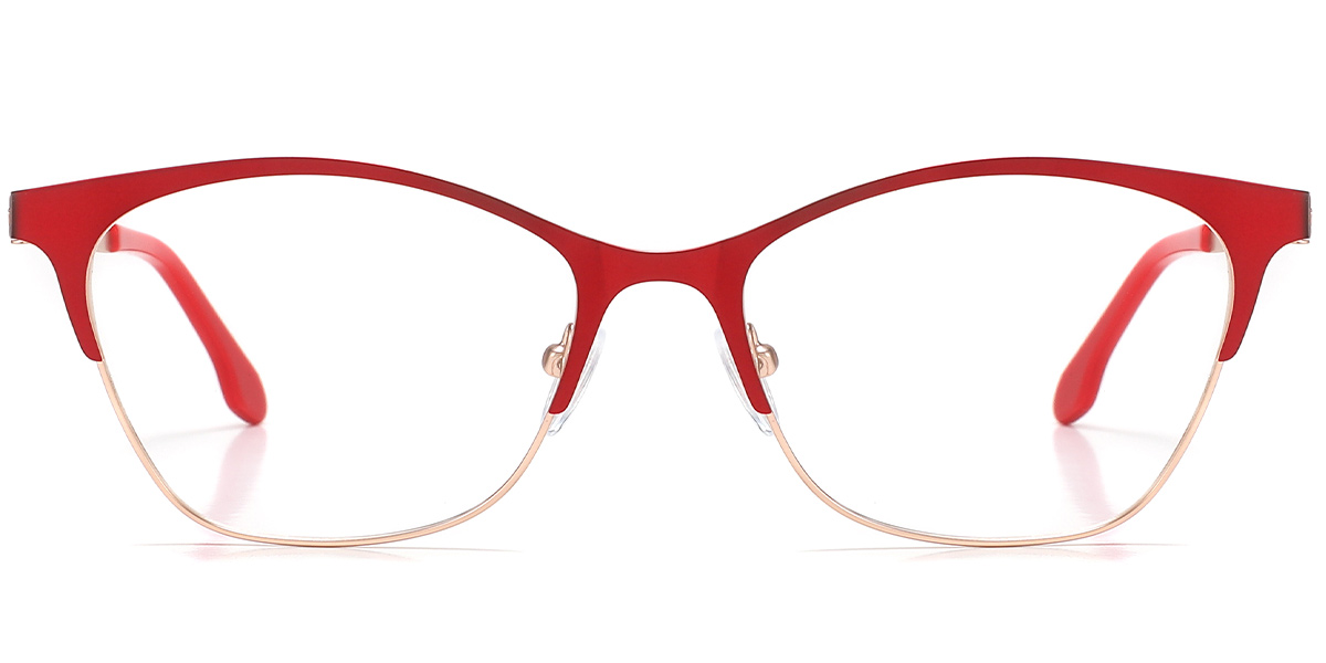 Oval Frame rose_gold-red