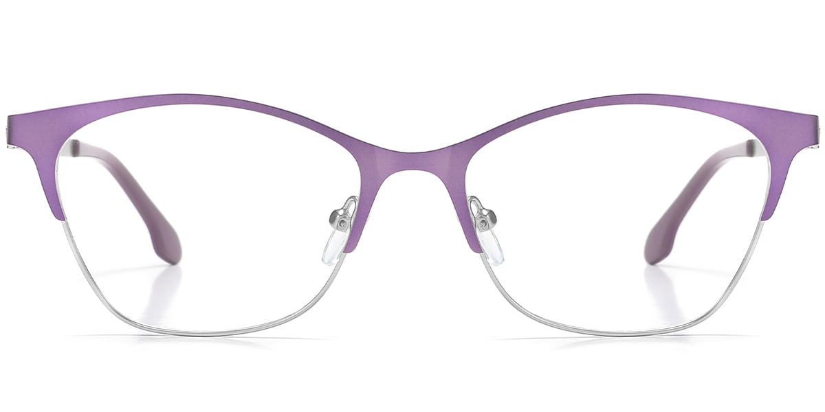 Oval Frame silver-purple