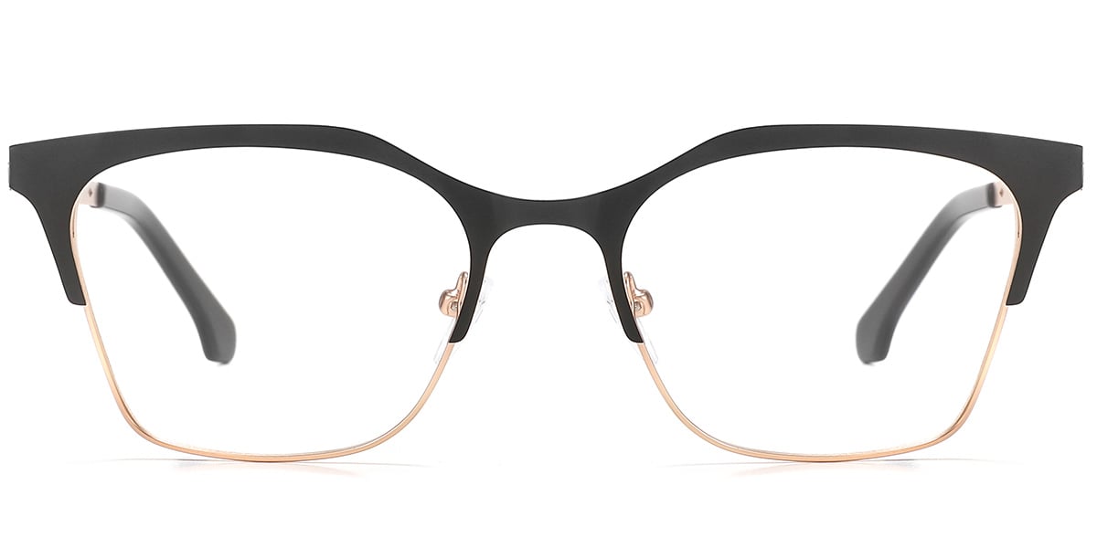 Square Frame black-gold