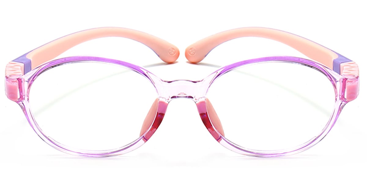 Kid's Oval Frame translucent-purple