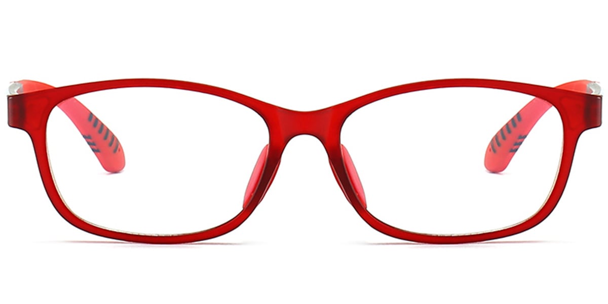 Kid's Rectangle Frame translucent-red