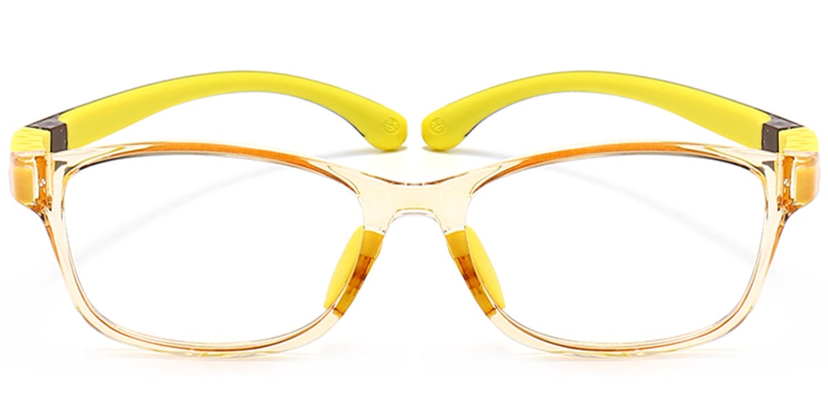 Kid's Square Frame translucent-yellow