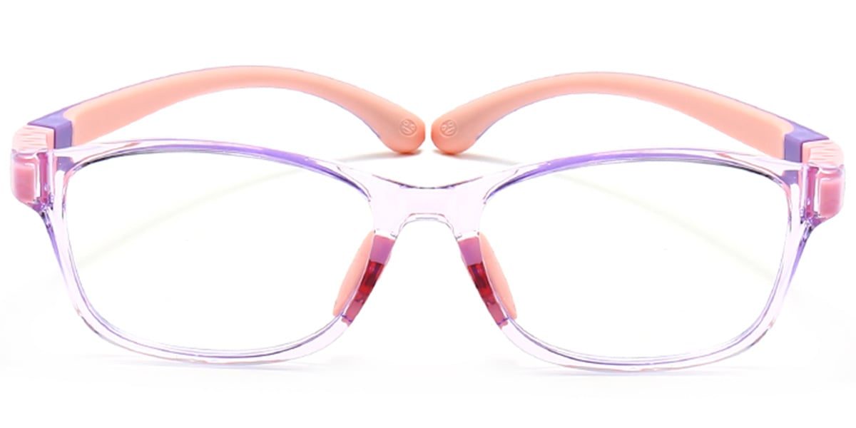 Kid's Square Frame translucent-purple