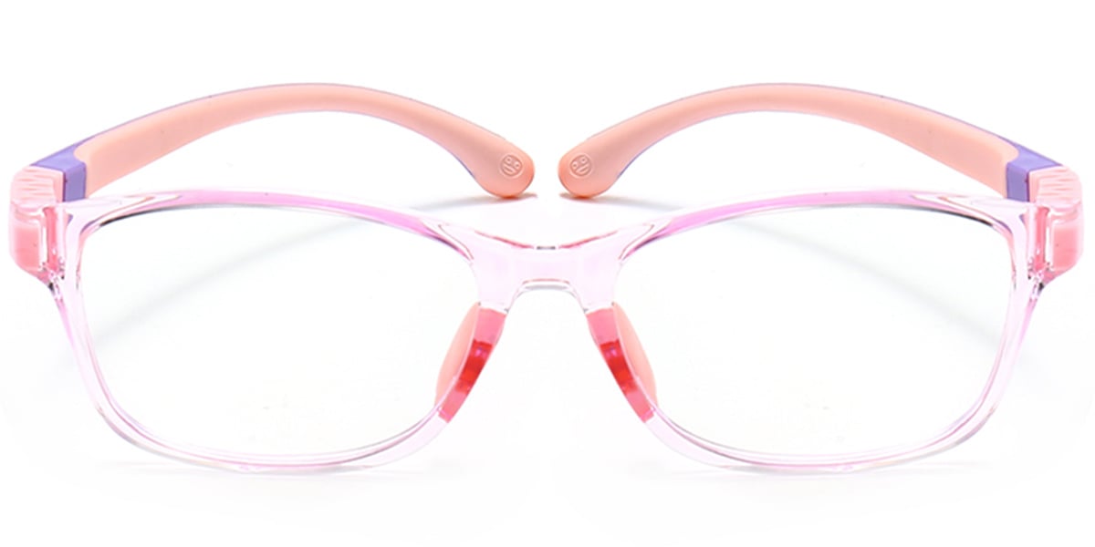 Kid's Square Frame translucent-pink