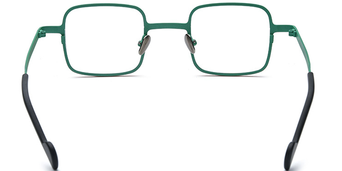 Titanium Square Frame pattern-green