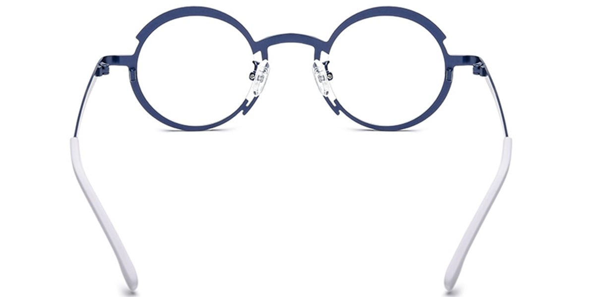 Titanium Round Frame dark_blue