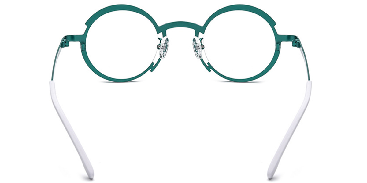 Titanium Round Frame green