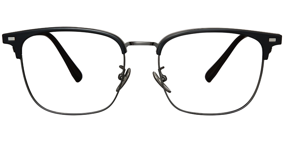 Titanium Square Frame black-gun_metal