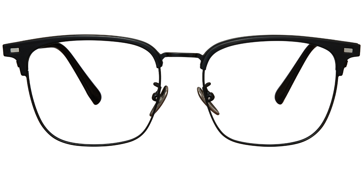 Titanium Square Frame black