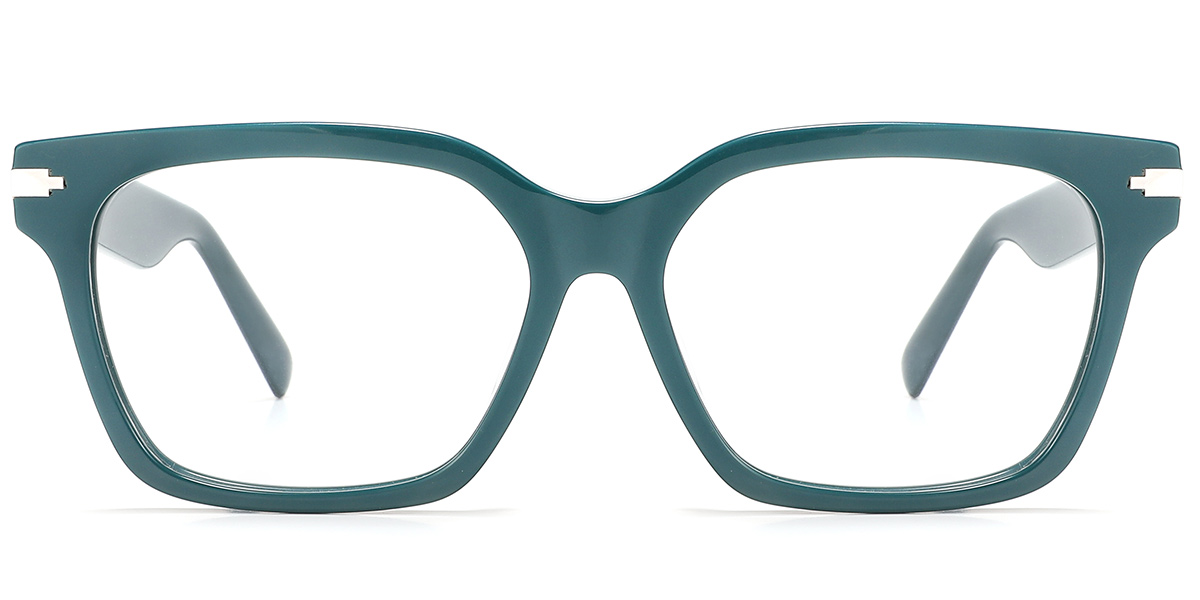 Acetate Square Frame green