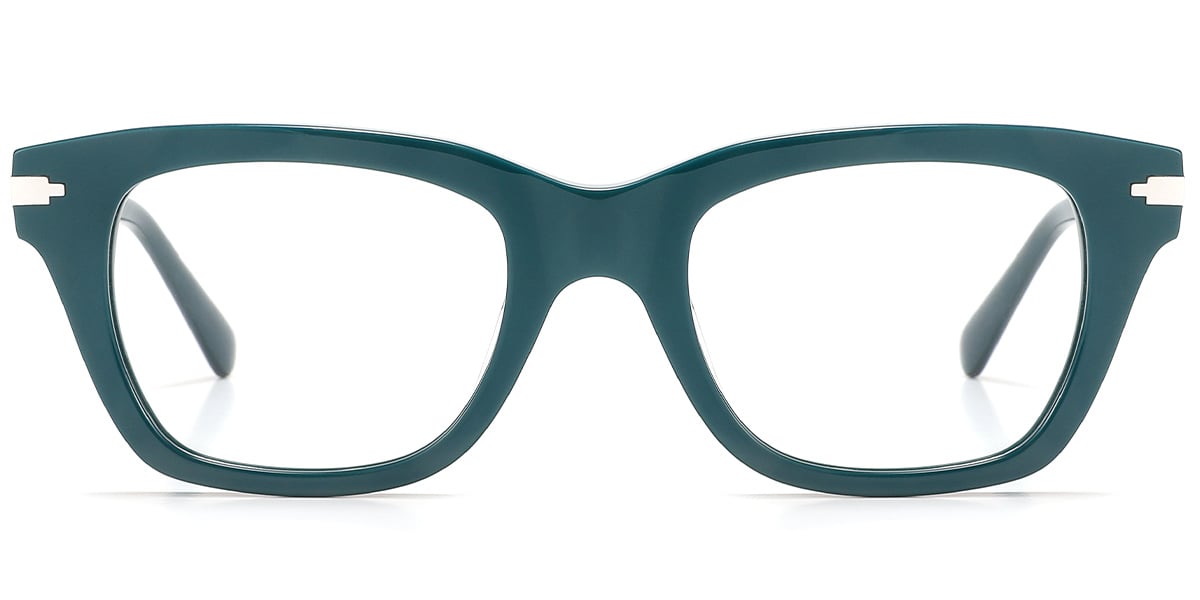 Acetate Square Frame green