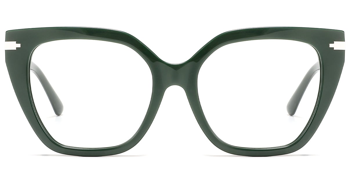 Acetate Square Frame green