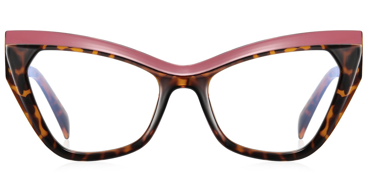 Cat Eye Frame pattern-tortoiseshell