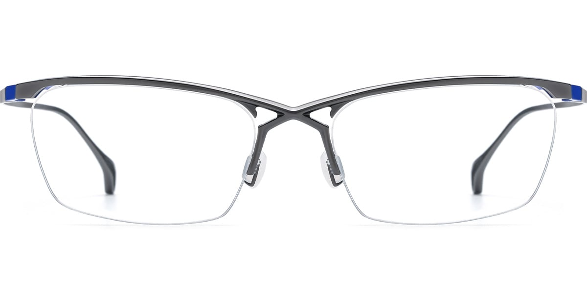 Titanium Rectangle Frame grey