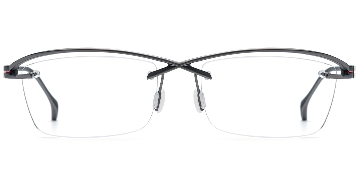 Titanium Rectangle Frame grey