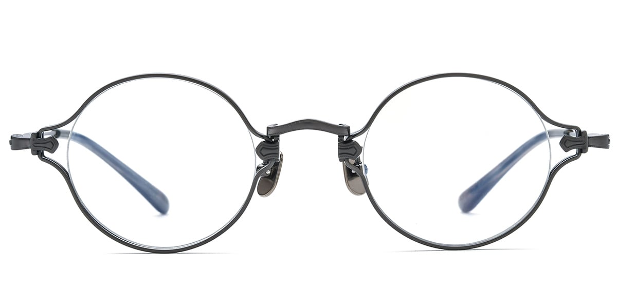 Titanium Round Frame grey