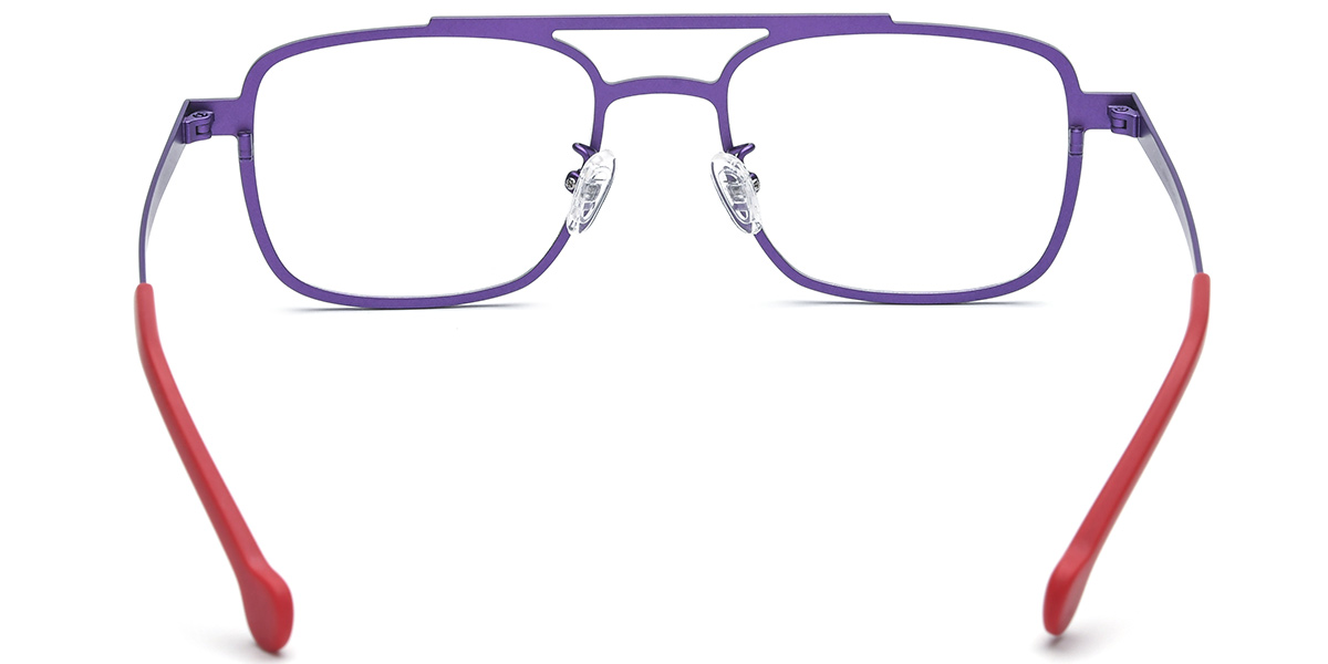 Titanium Square Frame purple