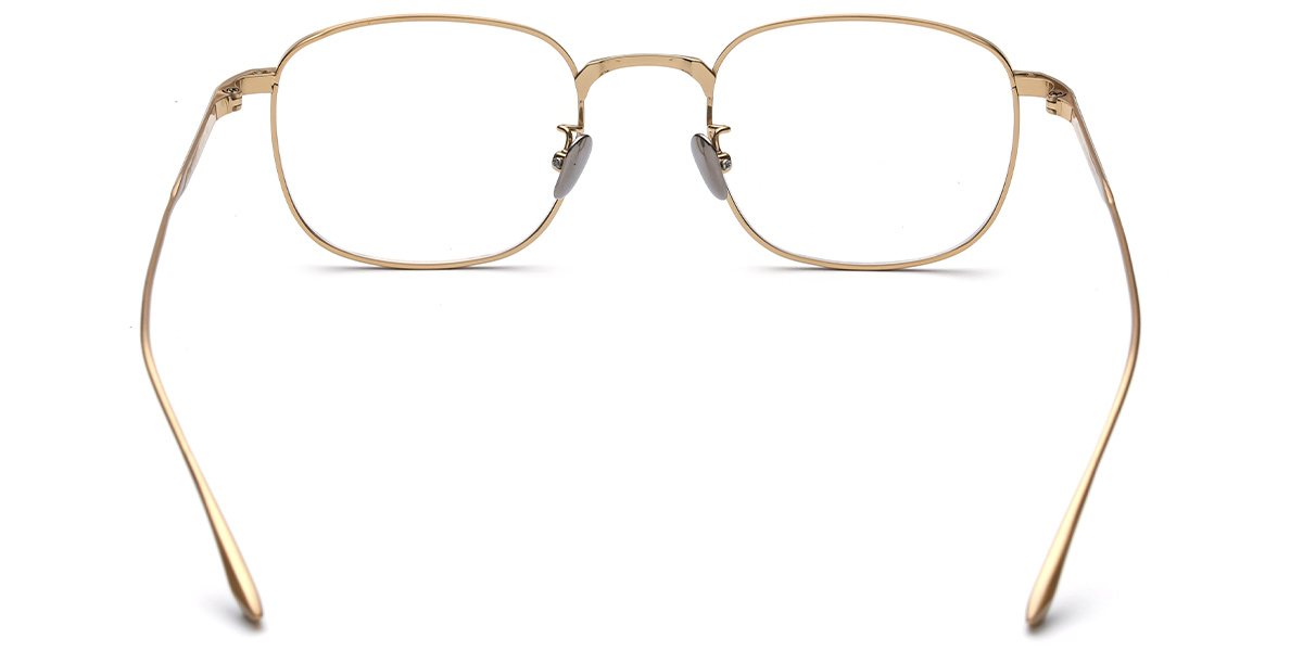 Titanium Square Frame gold