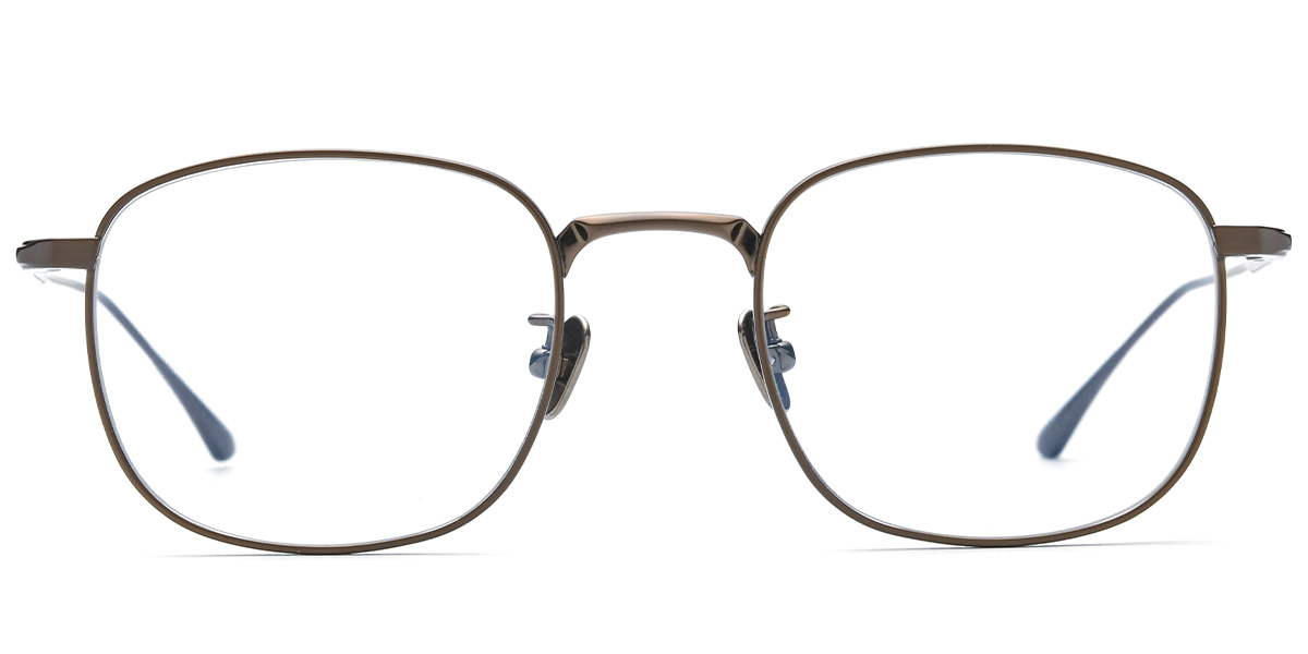 Titanium Square Frame brown