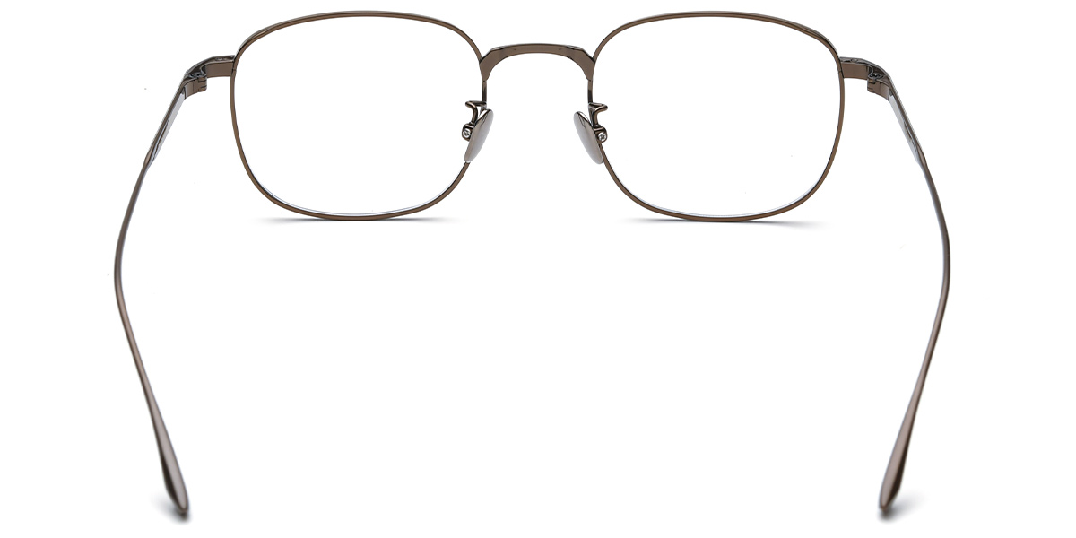 Titanium Square Frame brown