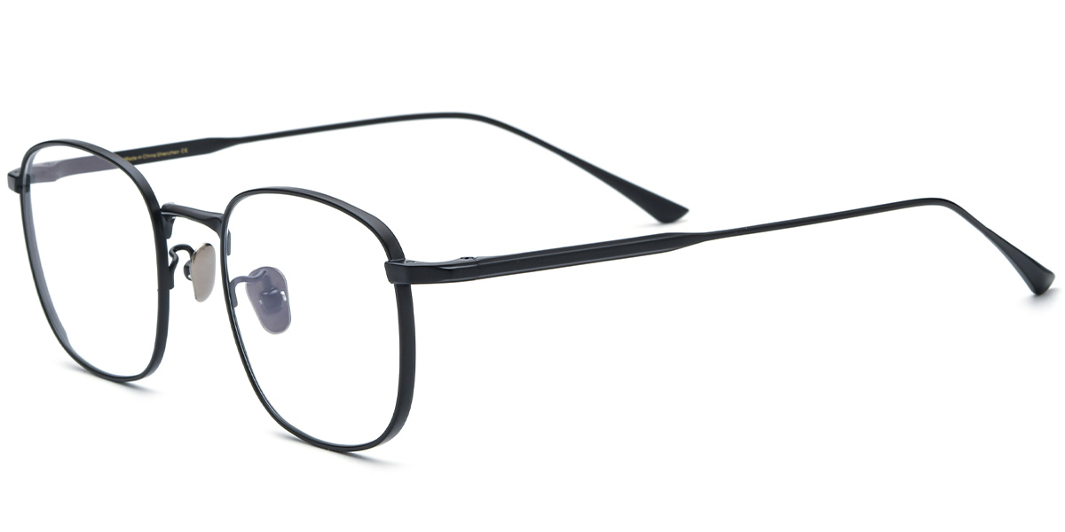 Titanium Square Frame black