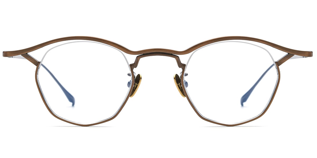 Titanium Geometric Frame brown