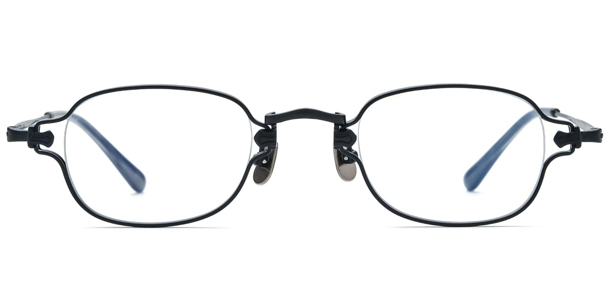 Titanium Rectangle Frame black