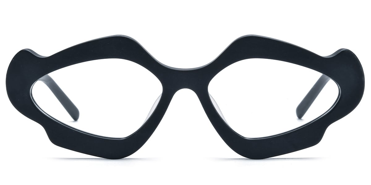 Acetate Geometric Frame black