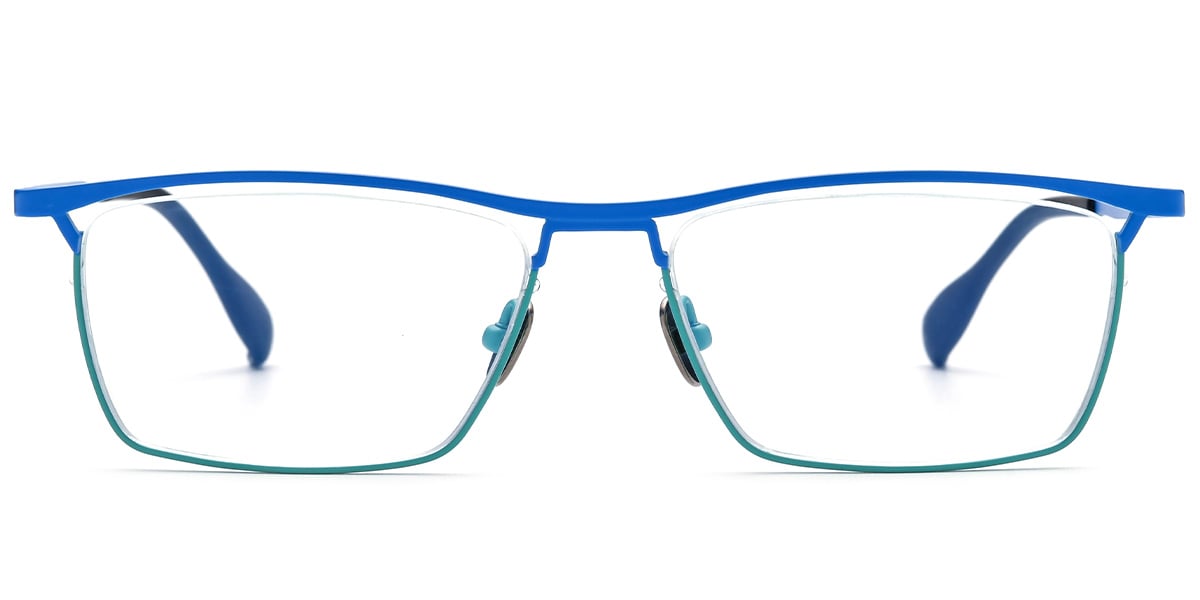 Titanium Rectangle Frame blue