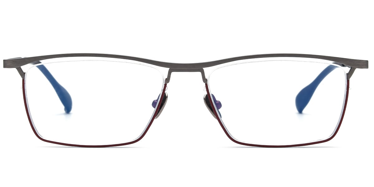 Titanium Rectangle Frame grey