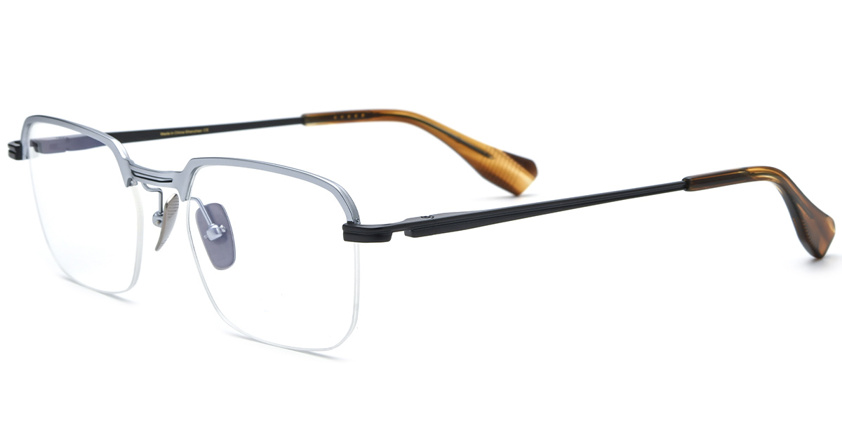 Titanium Square Frame silver-grey