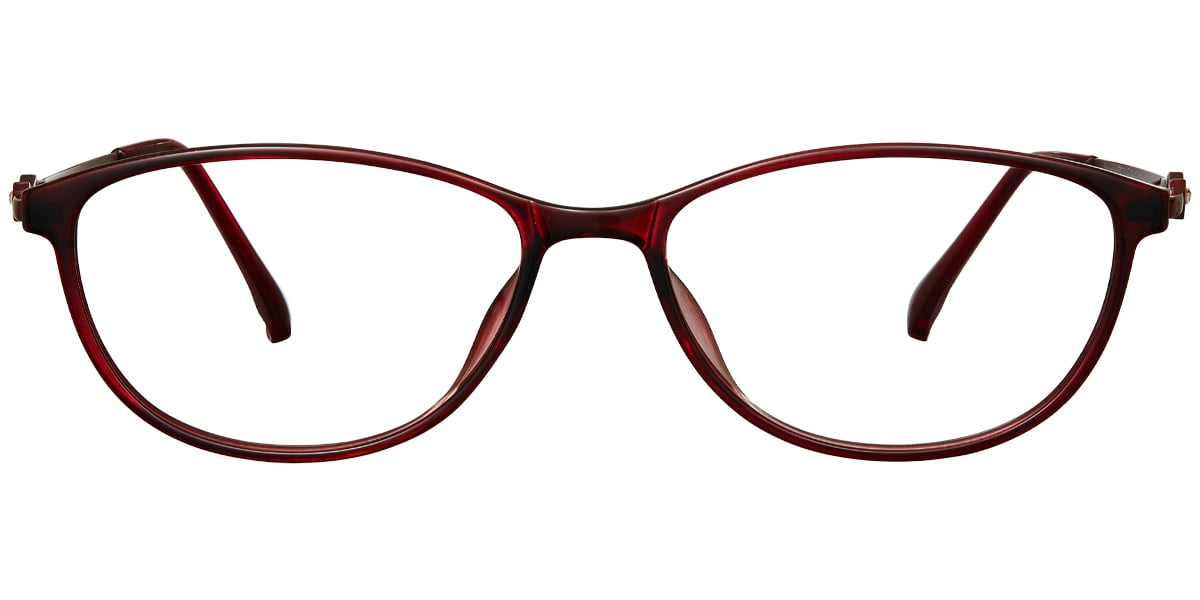 Rectangle Frame translucent-red