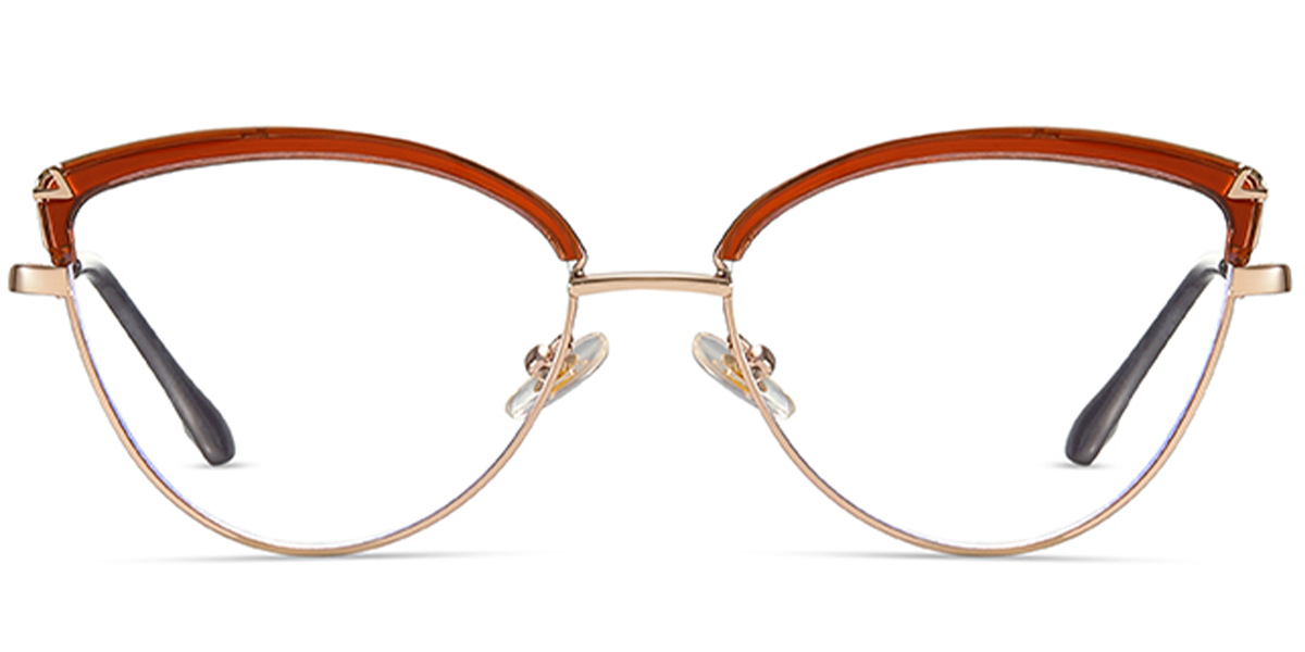 Browline Frame translucent-brown