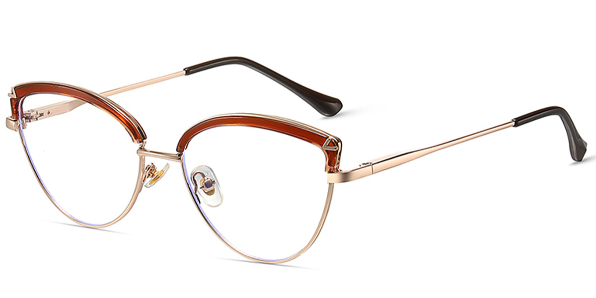 Browline Frame translucent-brown