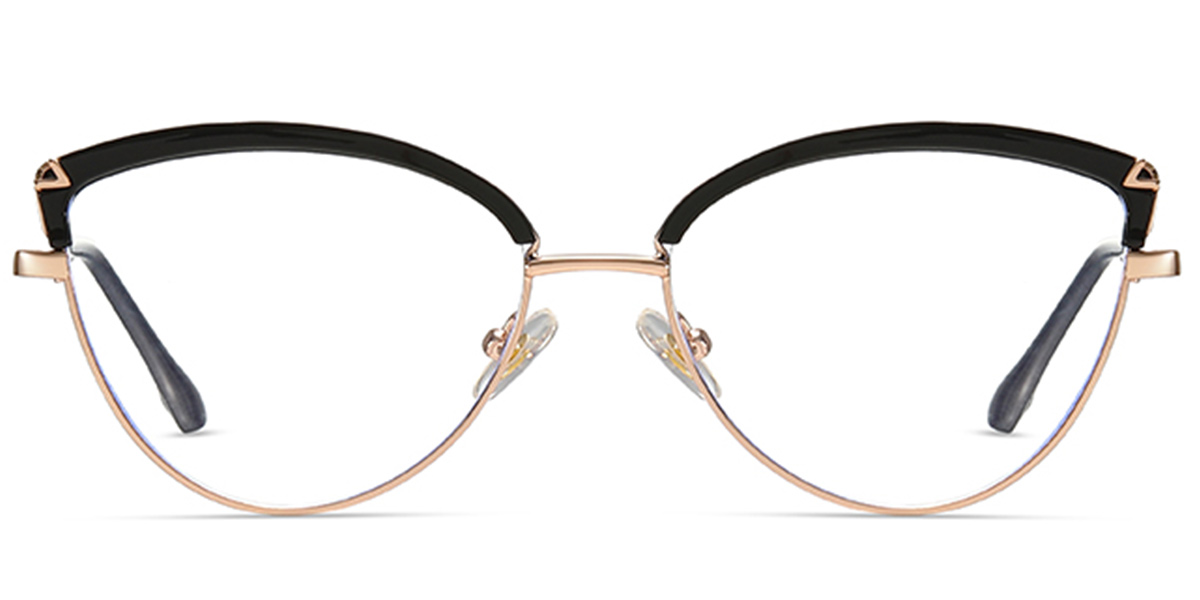 Browline Frame black-gold