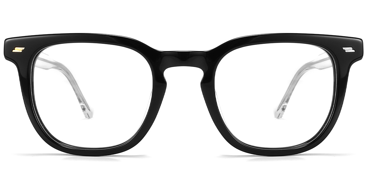 Acetate Square Frame black