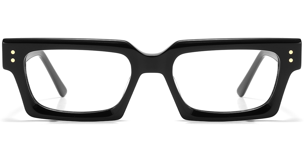 Acetate Rectangle Frame black